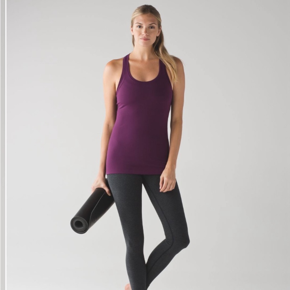 Lululemon Plum Colored Racerback Tank